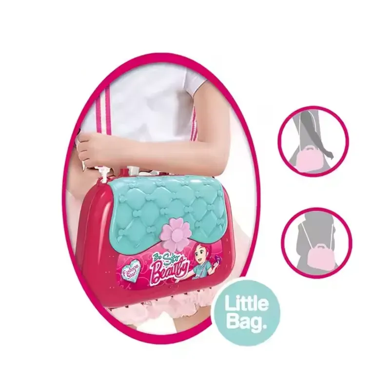 Set De Maquillaje De Juguete Maletin Para Niña Portatil 2 en 13