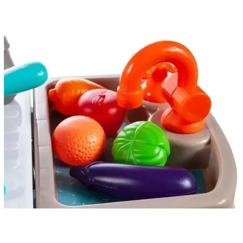 Set De Cocina Little Chef Equipada Para Niños4