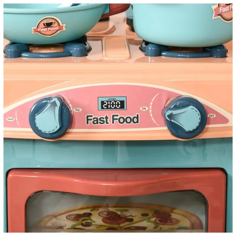 Set De Comida Rápida Multifuncional Crea y Aprende3