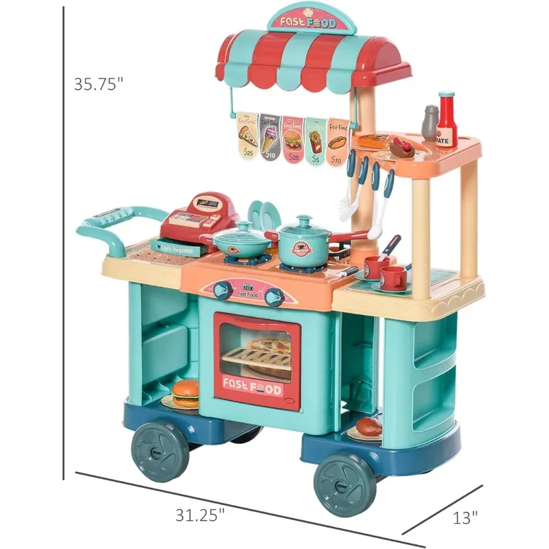 Set De Comida Rápida Multifuncional Crea y Aprende4