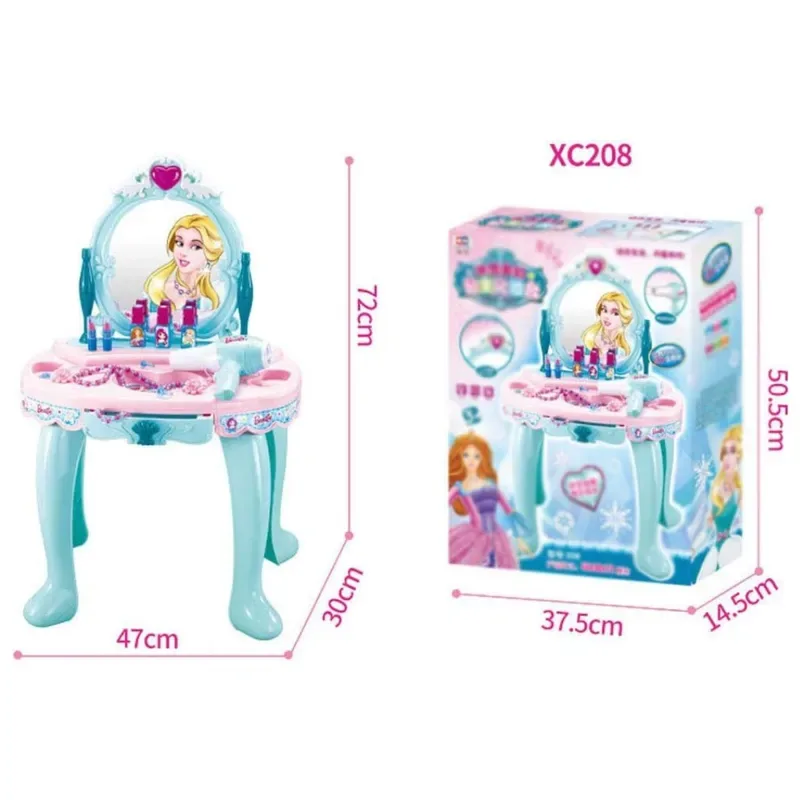 Set De Tocador Princess Con Luces Y Sonidos4