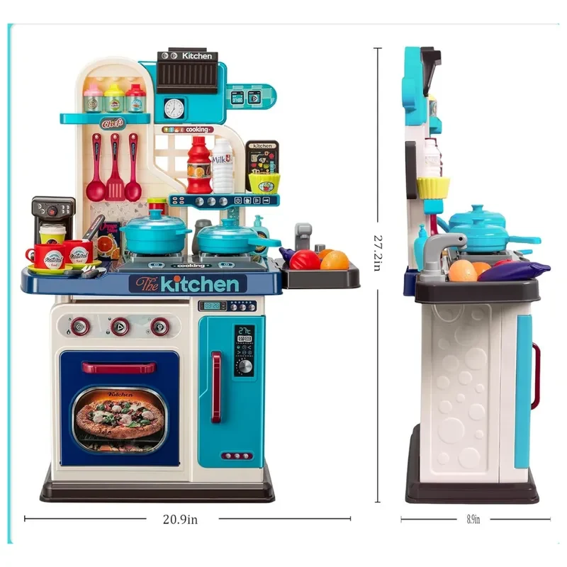 Set De Cocina Mini Chef Con Luces Y Sonidos4