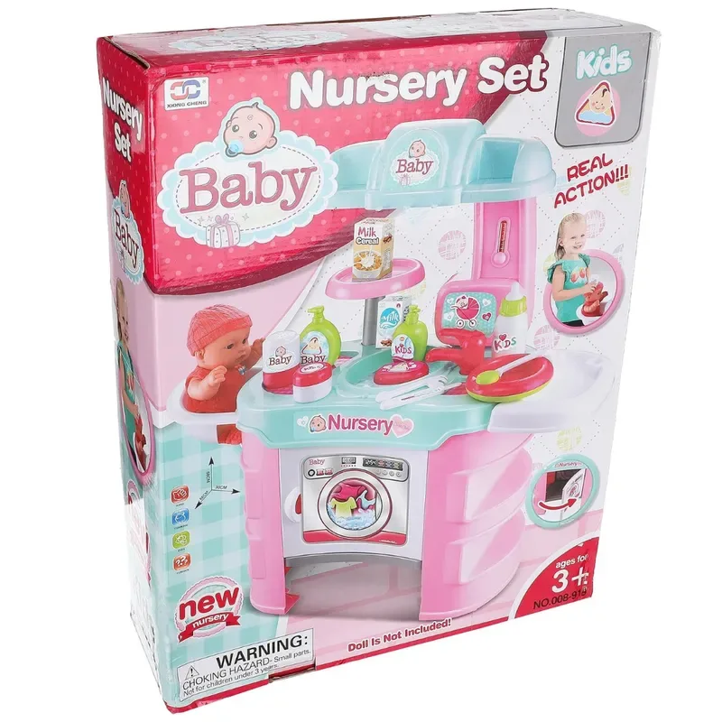 Set De Guardería De Juguete Para Niños Interactiva4