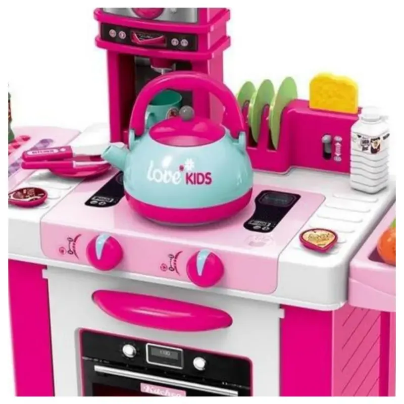 Set De Cocina Del Chef Rosada2