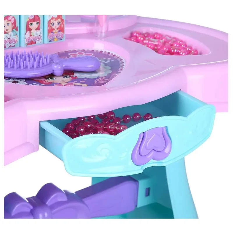 Set De Tocador Celeste Con Luces Y Sonidos2