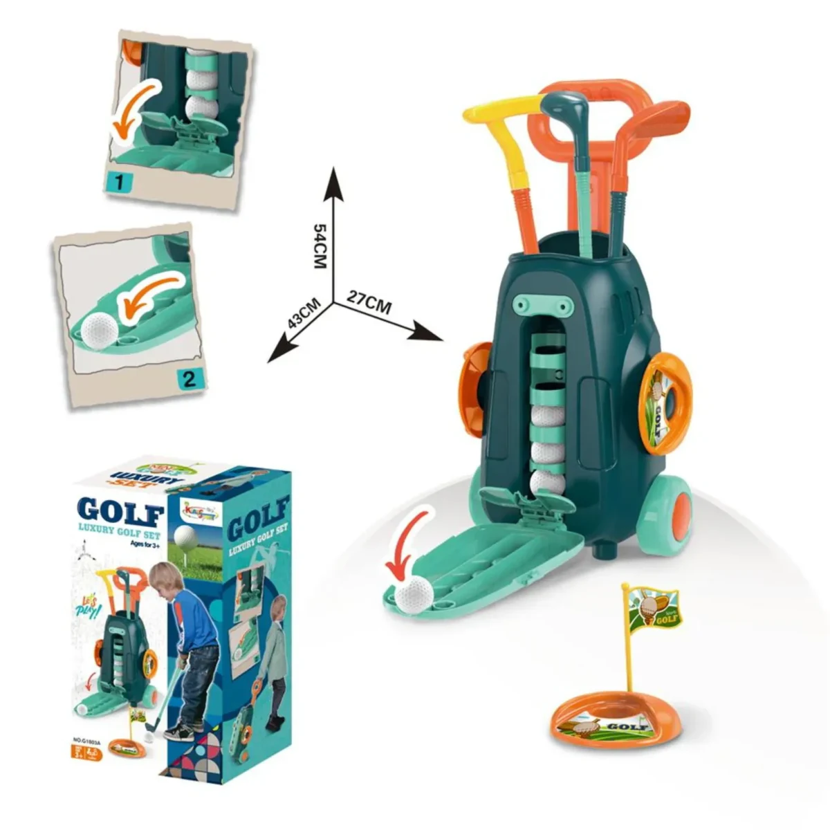 Set De Golfito De Lujo3