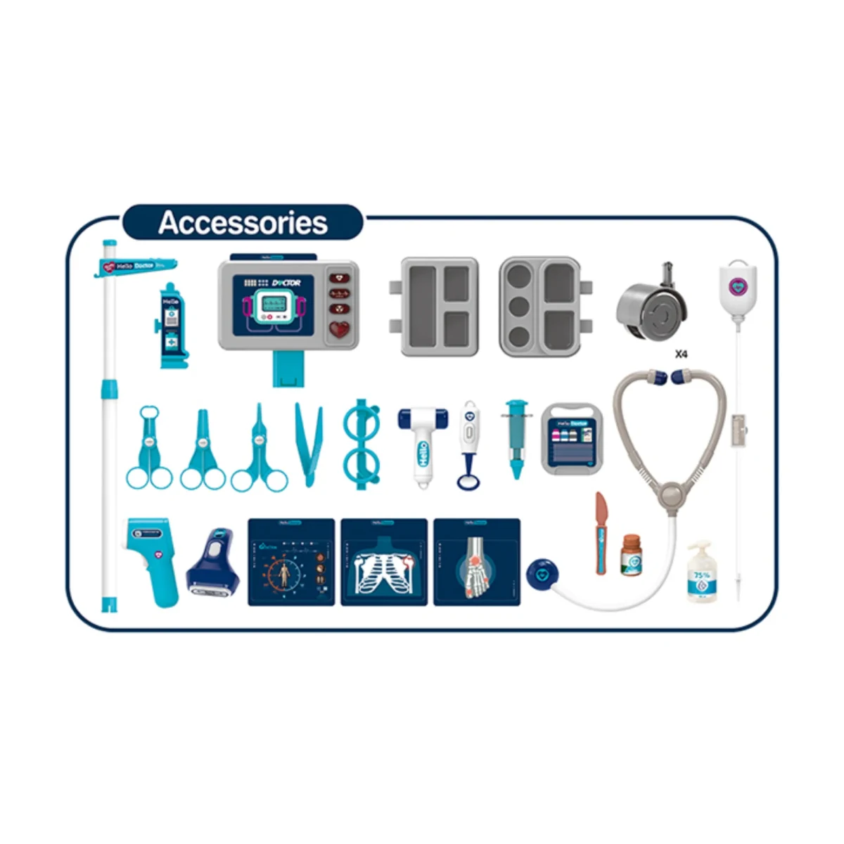 Set de Doctor Carrito Medico2