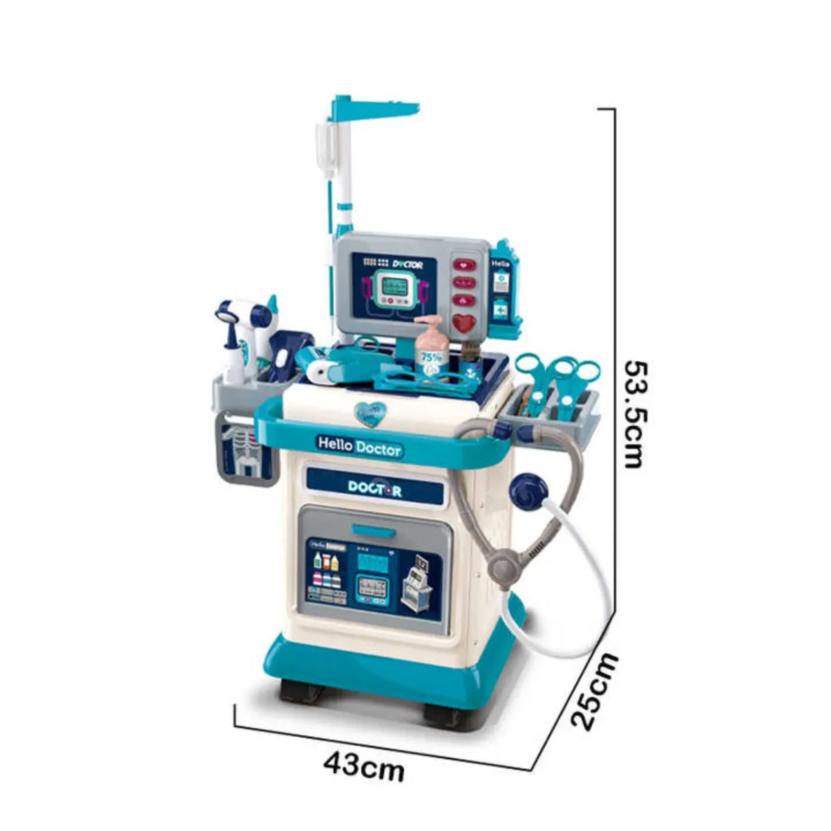 Set de Doctor Carrito Medico3
