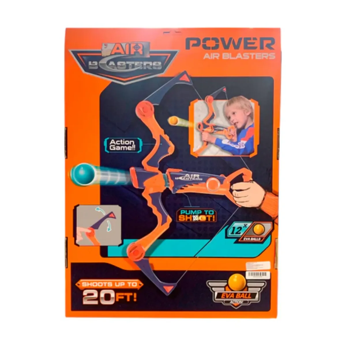 Set de Tiro Arco Air Blaster con 12 Pelotas3