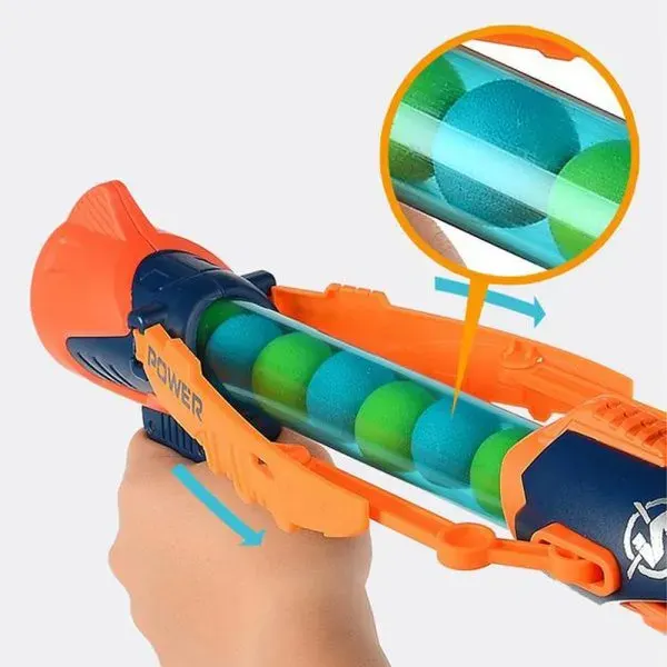 Set de Tiro Lanzador de pelotas - Ballesta5