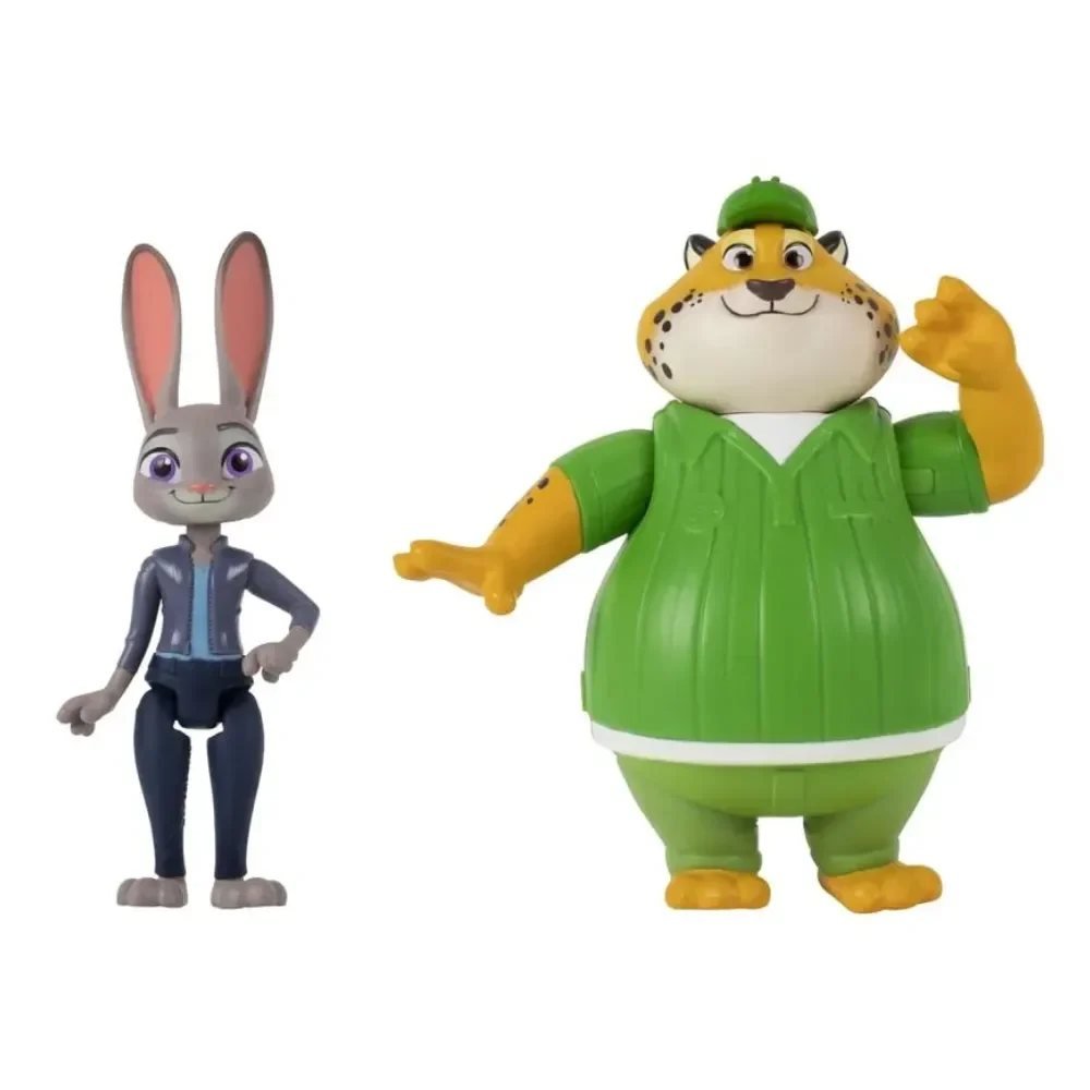 Pack X2 Figuras Zootopia 2 Judy Y Clawhauser 7Cm4