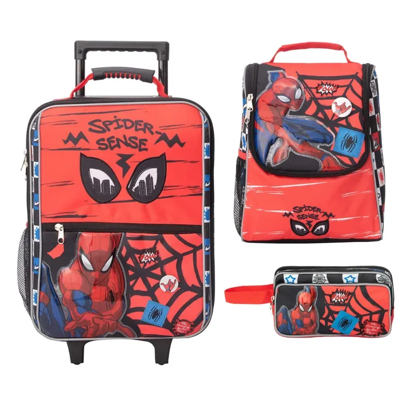 Set Maleta Lonchera Cartuchera Spiderman Colección C