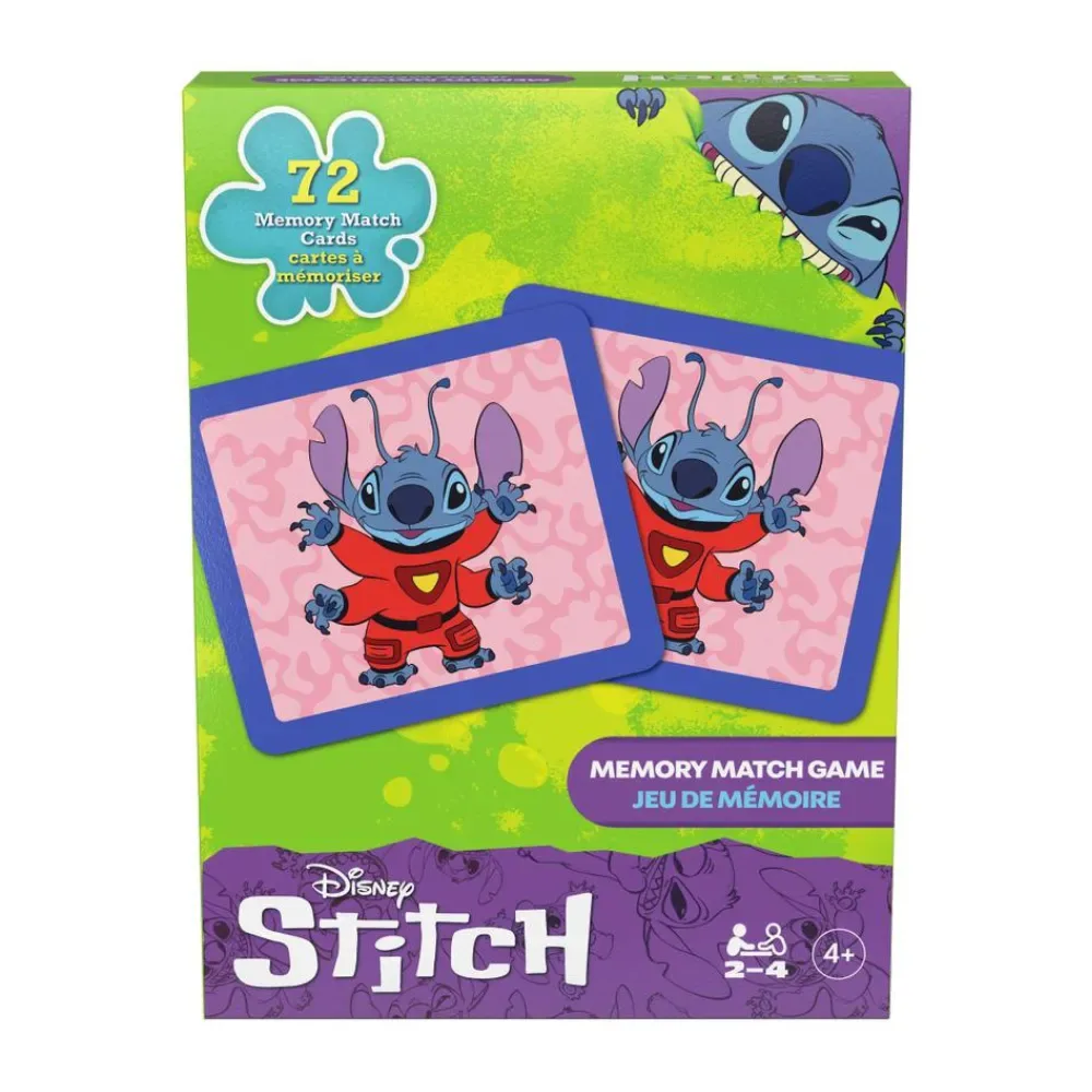 Juego De Memoria Stitch 72 Tarjetas