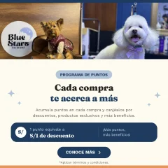 Puntos Blue: cada visita suma para ti y tu engreído