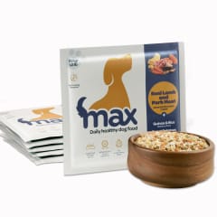 Comida natural Max - cordero y cerdo hipoalergénico