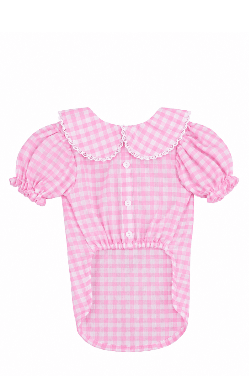 Blusa Morena Vichy — Algodón Plano3