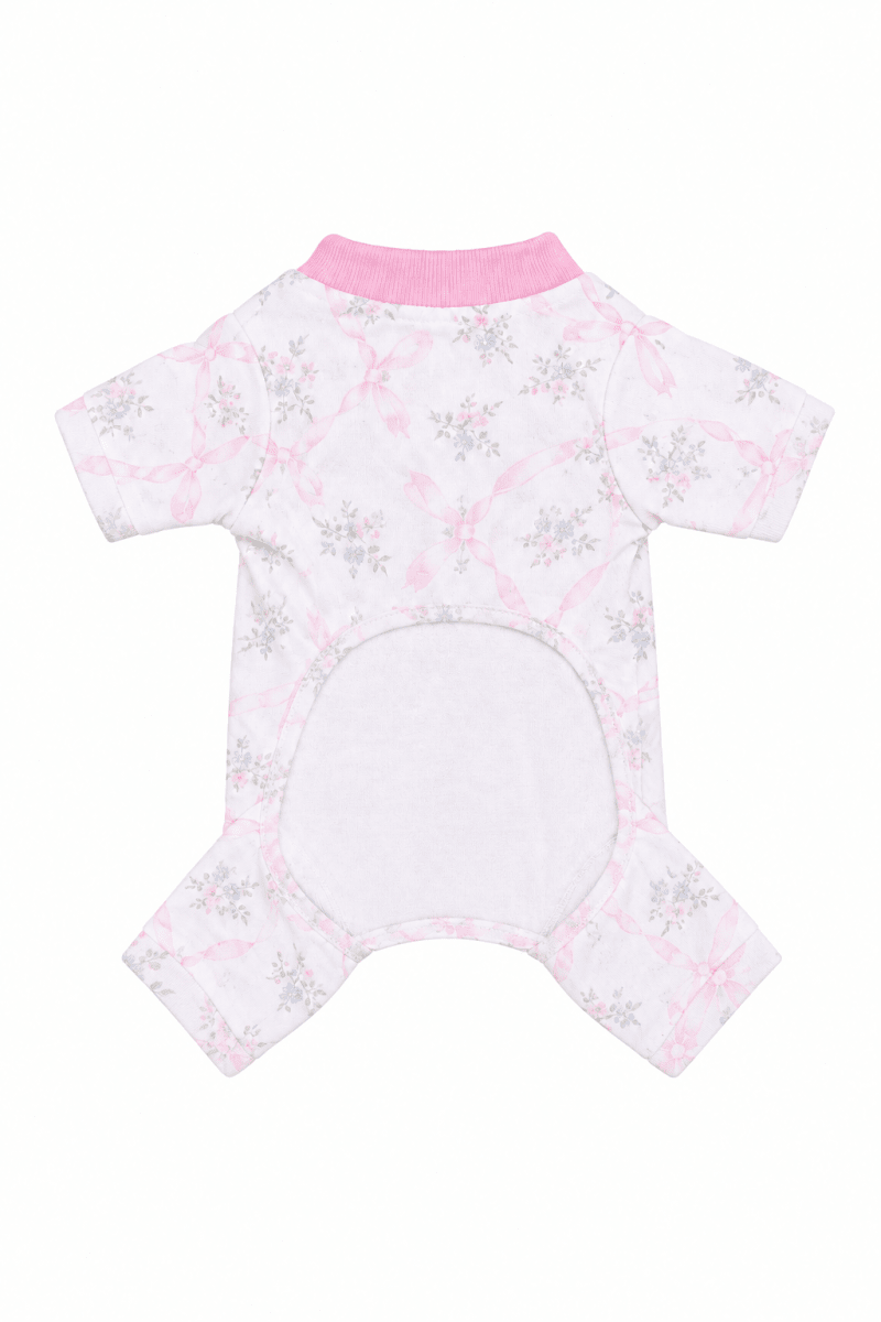 Pijama Enterizo Ribbons & Flowers — Algodón Pima2