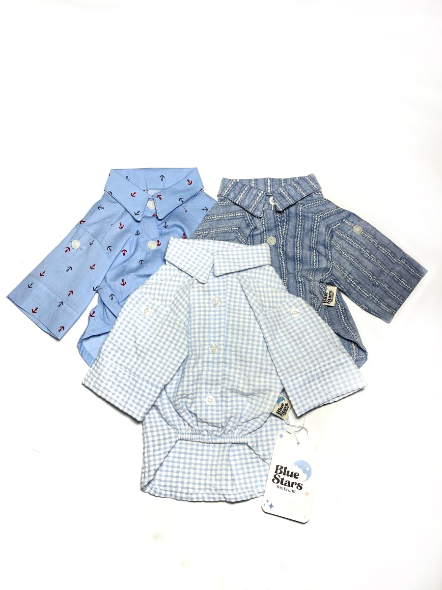 CAMISA TEJIDA CELESTE ALGODÓN5