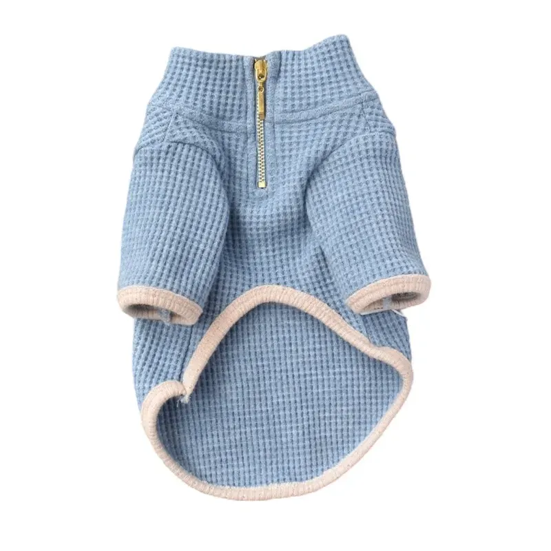 Sweater Waffle Celeste1