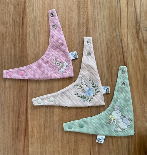 Bandana luxury reversible pascua - Rosa4