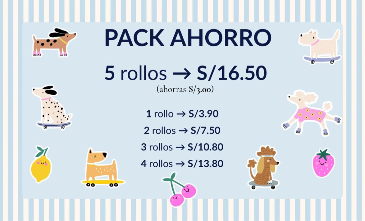 Rollo de bolsas para paseos4