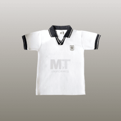 Santa margarita polo piqué blanco