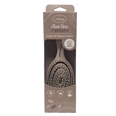HAIR SPA BRUSH - CEPILLO DE MASAJE CAPILAR - BEIGE1