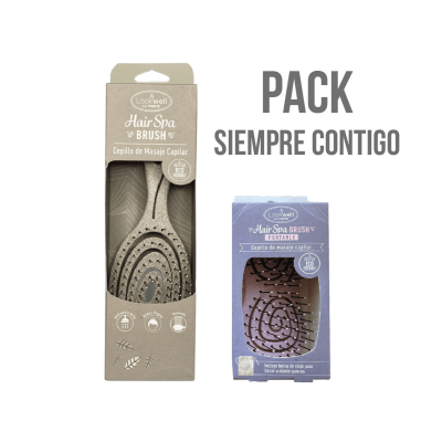 PACK HAIR SPA BRUSH - SIEMPRE CONTIGO1