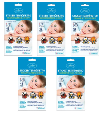 PACK STICKER TERMÓMETRO KIDS - 5 UN.2