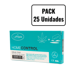 Test de Orina THC + Cocaína – Resultados Rápidos – Pack 25