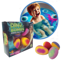 DINO BOMBS - BOMBAS EFERVESCENTES