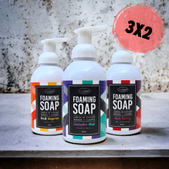 FOAMING SOAP 3X2