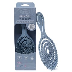 HAIR SPA BRUSH - CEPILLO DE MASAJE CAPILAR - CELESTE