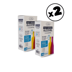 ALCOTEST RAPIDO - HOME CONTROL 2 UNIDADES