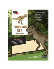 TYRANNOSAURUS REX  - MODELO PARA ARMAR 3D-MADERA