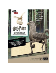 HARRY POTTER  BUCKBEAK - LIBRO Y MODELO PARA ARMAR 3D-MADERA