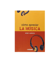 COMO APRECIAR LA MUSICA