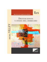 DEFINICIONES Y FINES DEL DERECHO