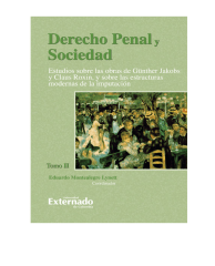 DERECHO PENAL Y SOCIEDAD. ESTUDIOS SOBRE JOKCOBS DOS TOMOS