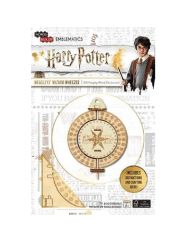 EMBLEMA  HARRY POTTER  WEASLEYS' WIZARD WHEEZES - MODELO PARA ARMAR 3D-MADERA (INSTRUCCIONES EN INGLES)