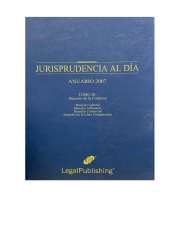 JURISPRUDENCIA AL DIA ANUARIO 2007 TOMO 3