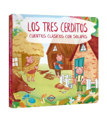 LOS TRES CERDITOS CUENTOS CLASICOS CON SOLAPAS (ARB NAV)