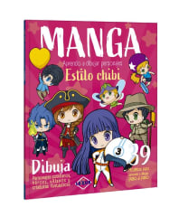 MANGA APRENDO A DIBUJAR PERSONAJES ESTILO CHIBI (M8)