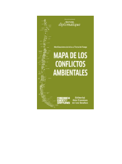 MAPA DE LOS CONFLICTOS AMBIENTAL