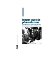 QUEREMOS VOTAR EN LAS PROXIMAS ELECCIONES