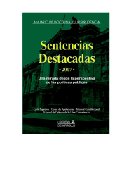 SENTENCIAS DESTACADAS  2007