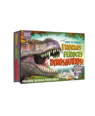 PINTO TUS PROPIOS ENORMES Y FEROCES DINOSAURIOS