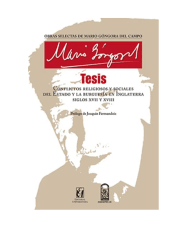 TESIS. CONFLICTOS RELIGIOSOS Y SOCIALES