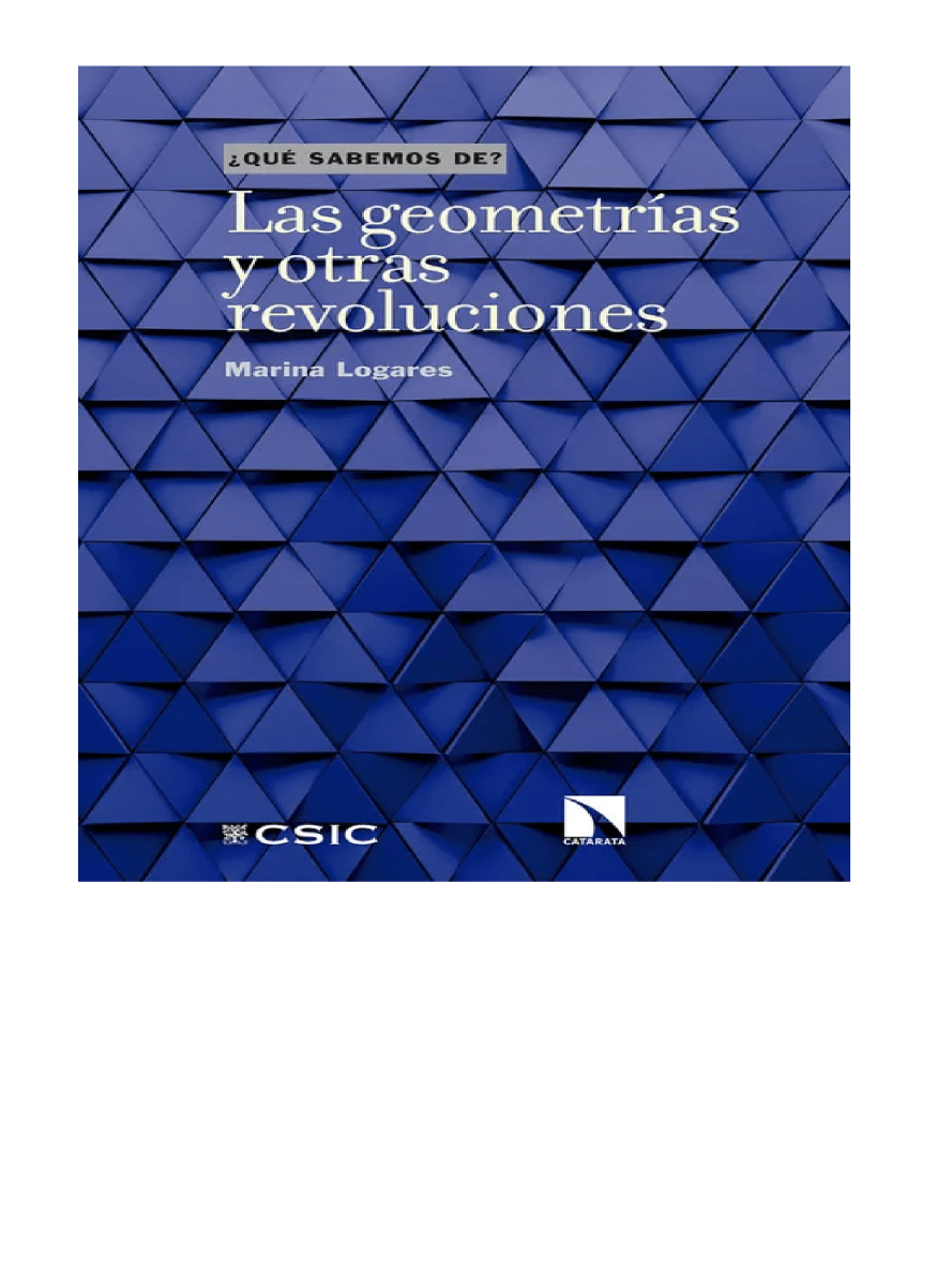 LAS GEOMETRIAS Y OTRAS REVOLUCIONES1