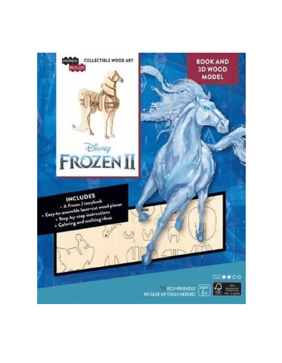 DISNEY FROZEN 2 WATER NOKK MODELO PARA ARMAR 3D-MADERA1